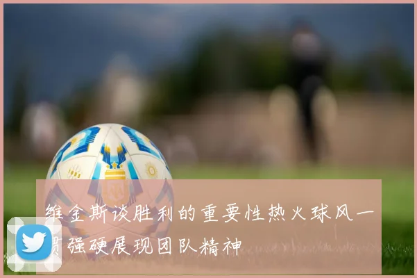 维金斯谈胜利的重要性热火球风一贯强硬展现团队精神