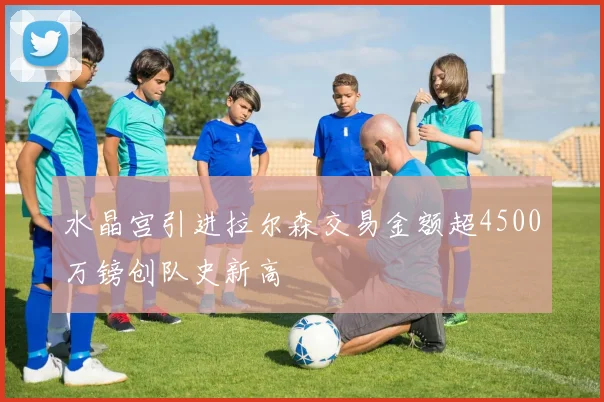 水晶宫引进拉尔森交易金额超4500万镑创队史新高